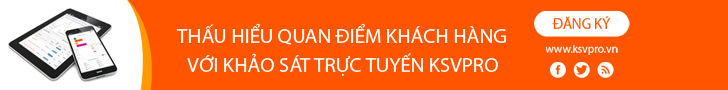 khảo sát trực tuyến ksvpro