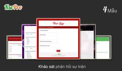 Khảo sát phản hồi sự kiện