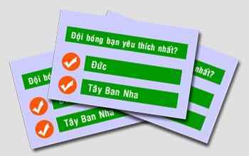 Tạo bình chọn trực tuyến